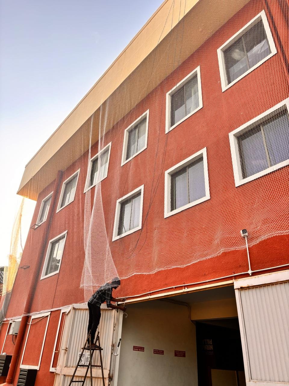 Best Duct Area Safety Nets in Domlur by Vikram Safety Nets